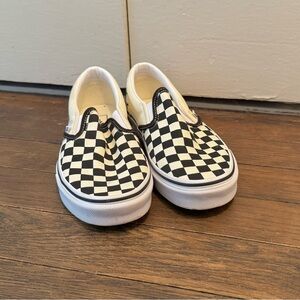 Checkered Slip-On Vans